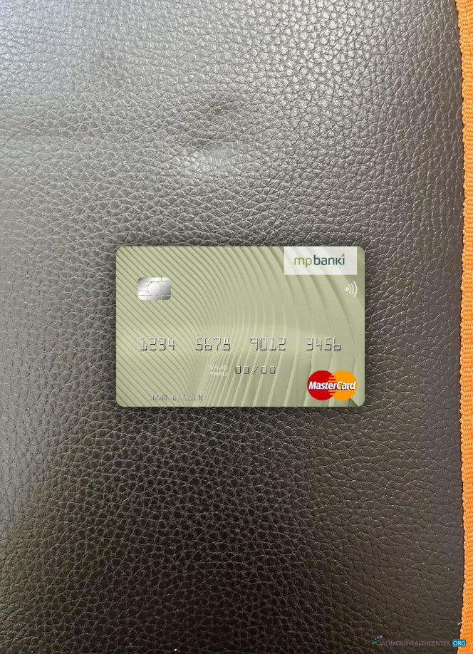 Download Iceland MP Banki mastercard photolook front Photoshop template